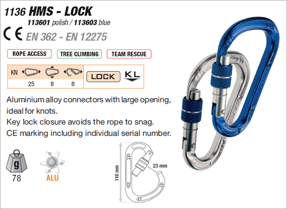 CAMP 1136 - HMS Lock Carabiner