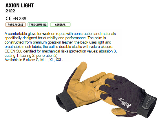 CAMP 2122  - Axion Light Glove