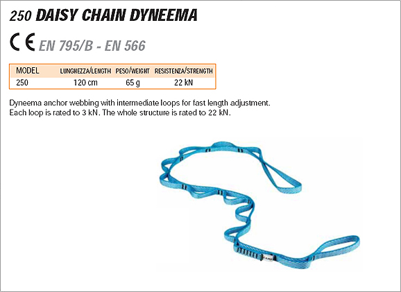 250 - Daisy Chain DYNEEMA